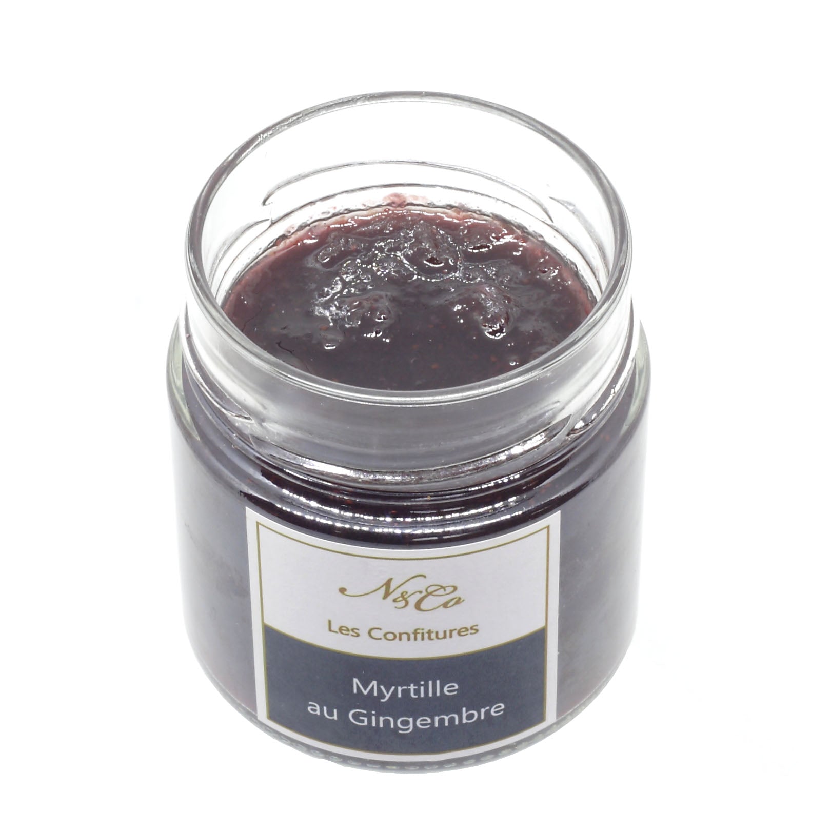 Confiture de Myrtille au Gingembre