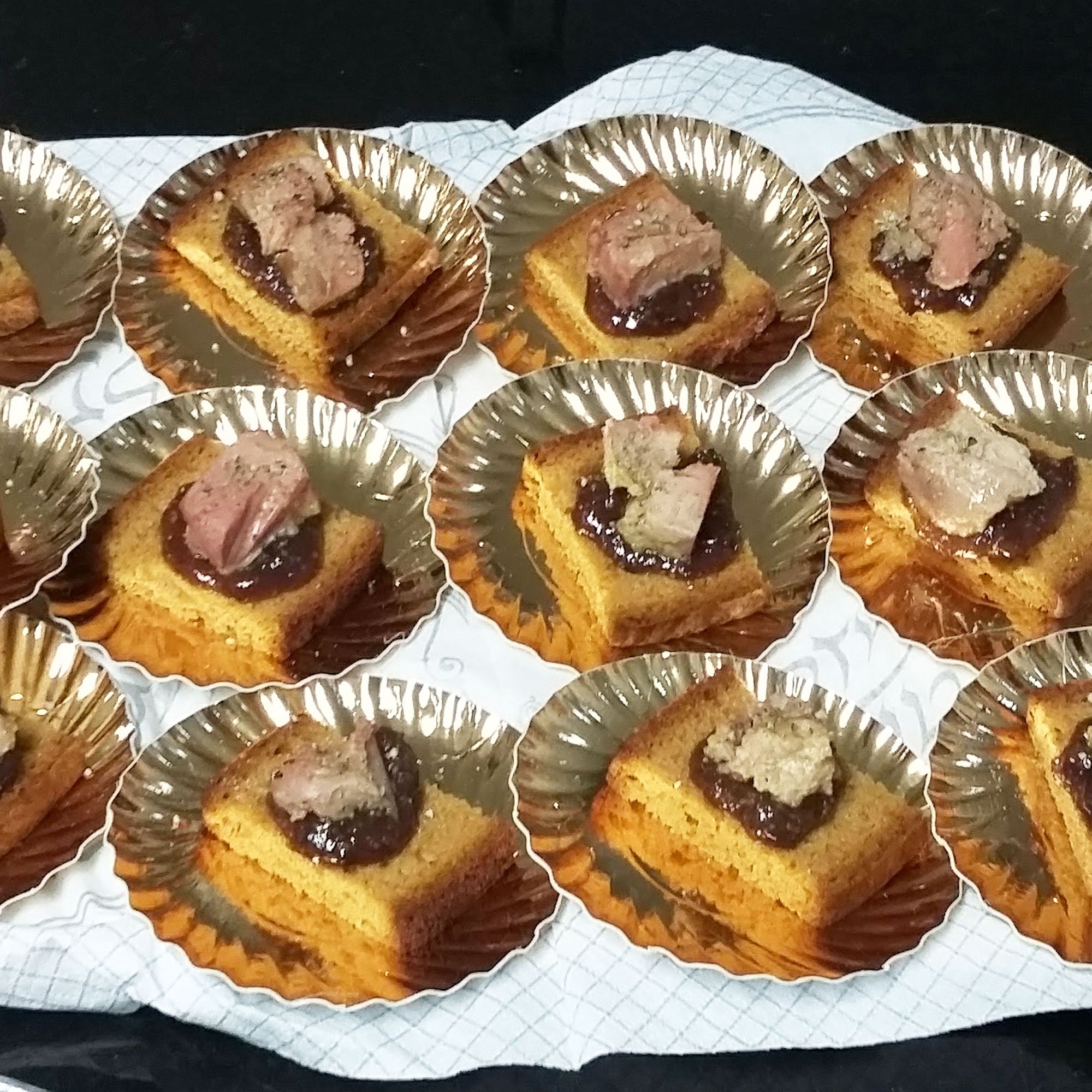 Petits fours traiteur pain d'épice