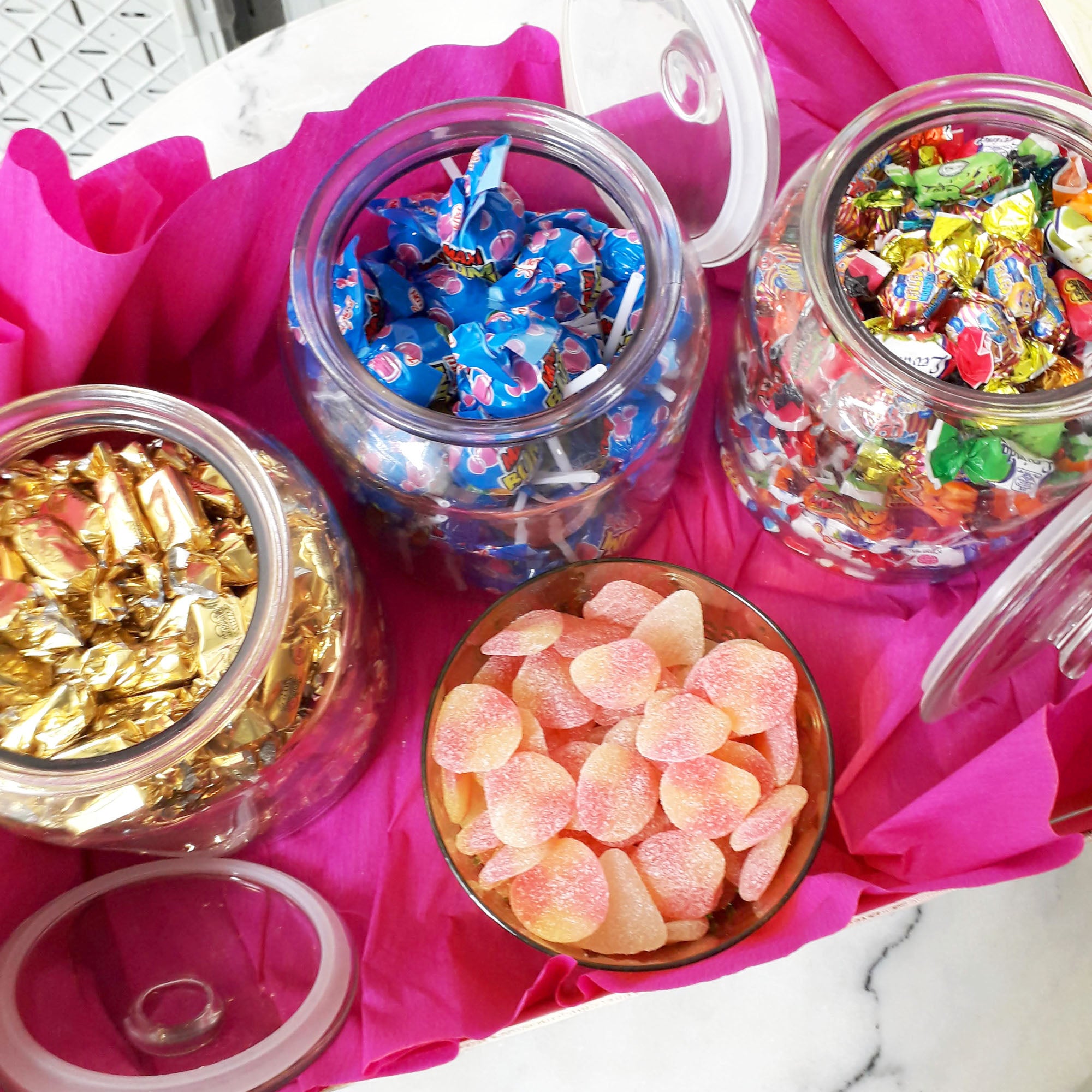 Candy bar anniversaire enfant casher
