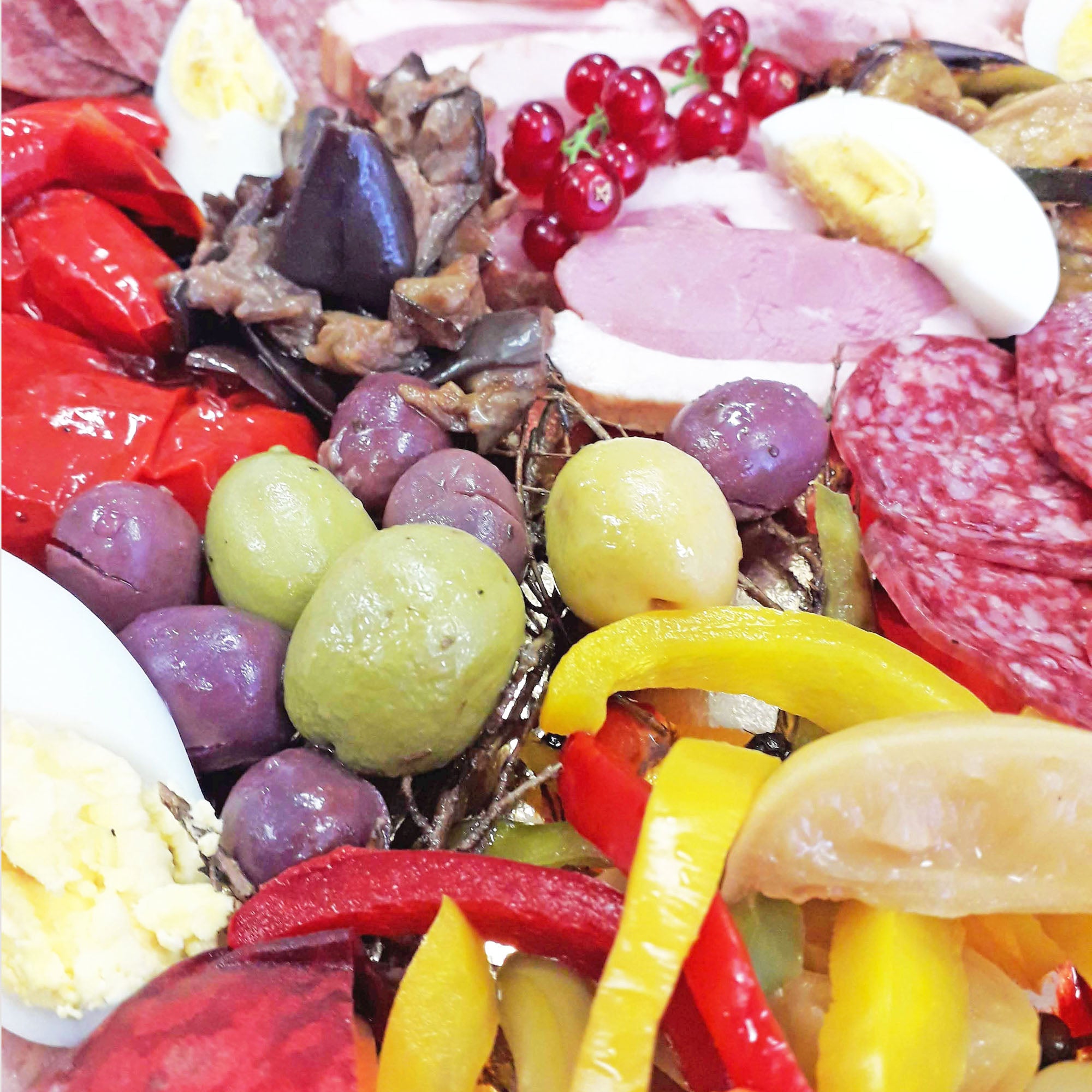 Plateau antipasti charcuterie casher
